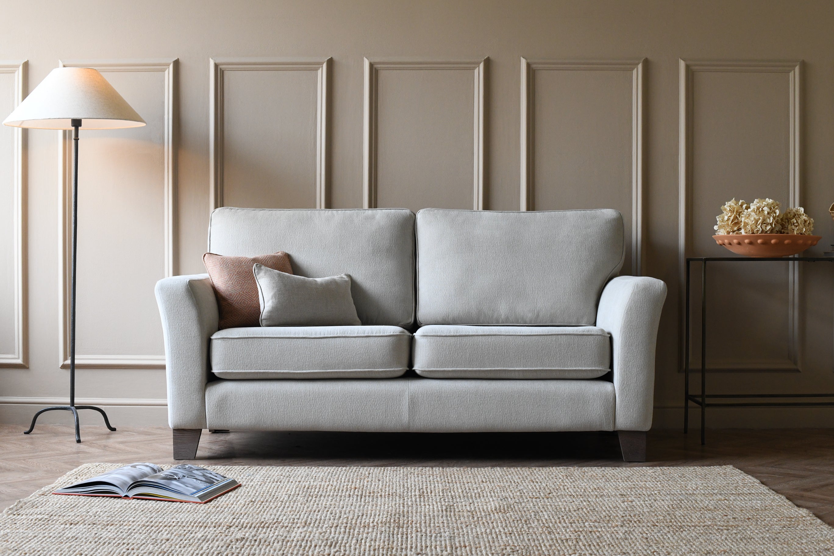 Chiswick Seater Sofa Willow Hessian SofaSofa - Main Image