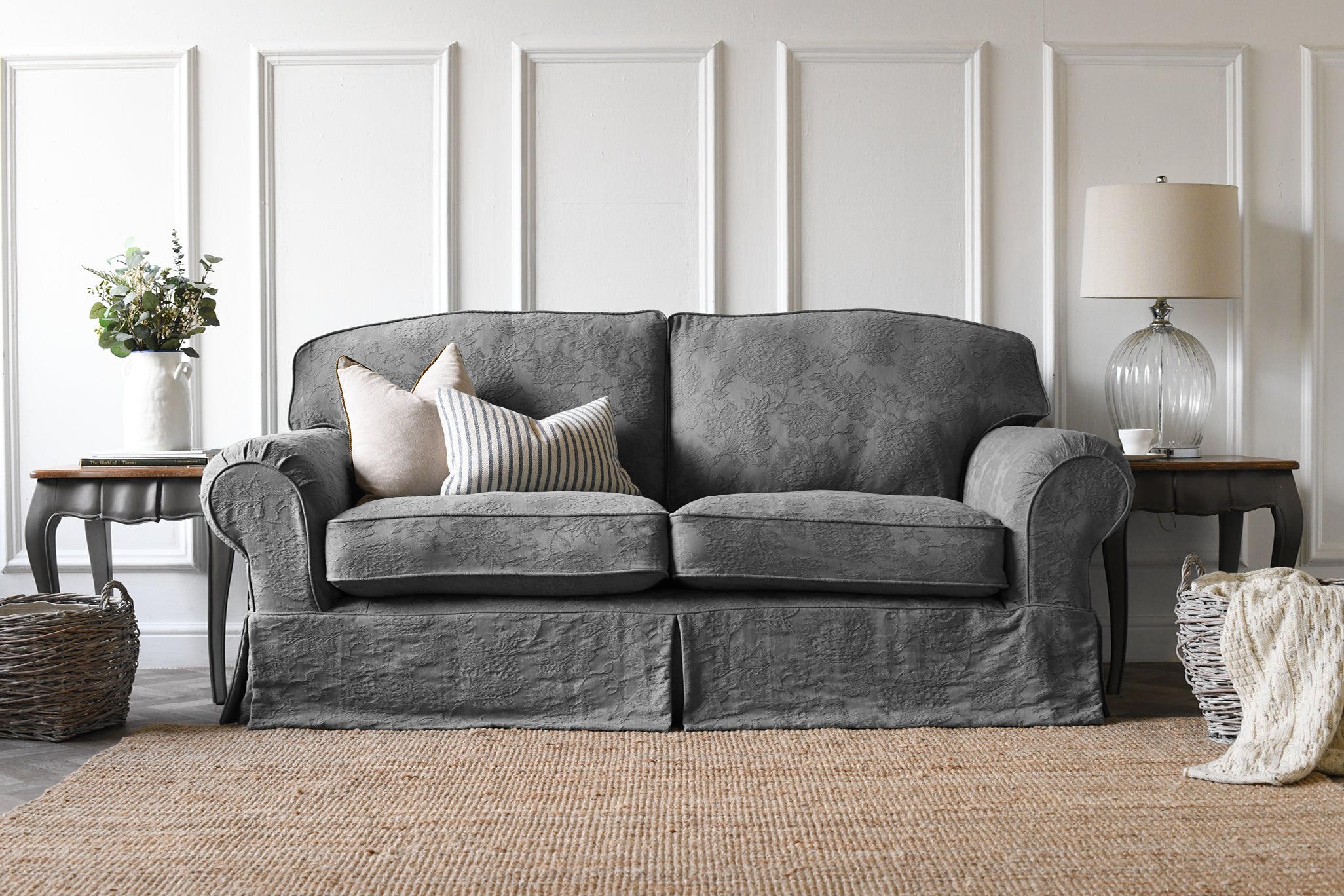 Banbury 3 Seater Sofa Shaftesbury Grey SofaSofa