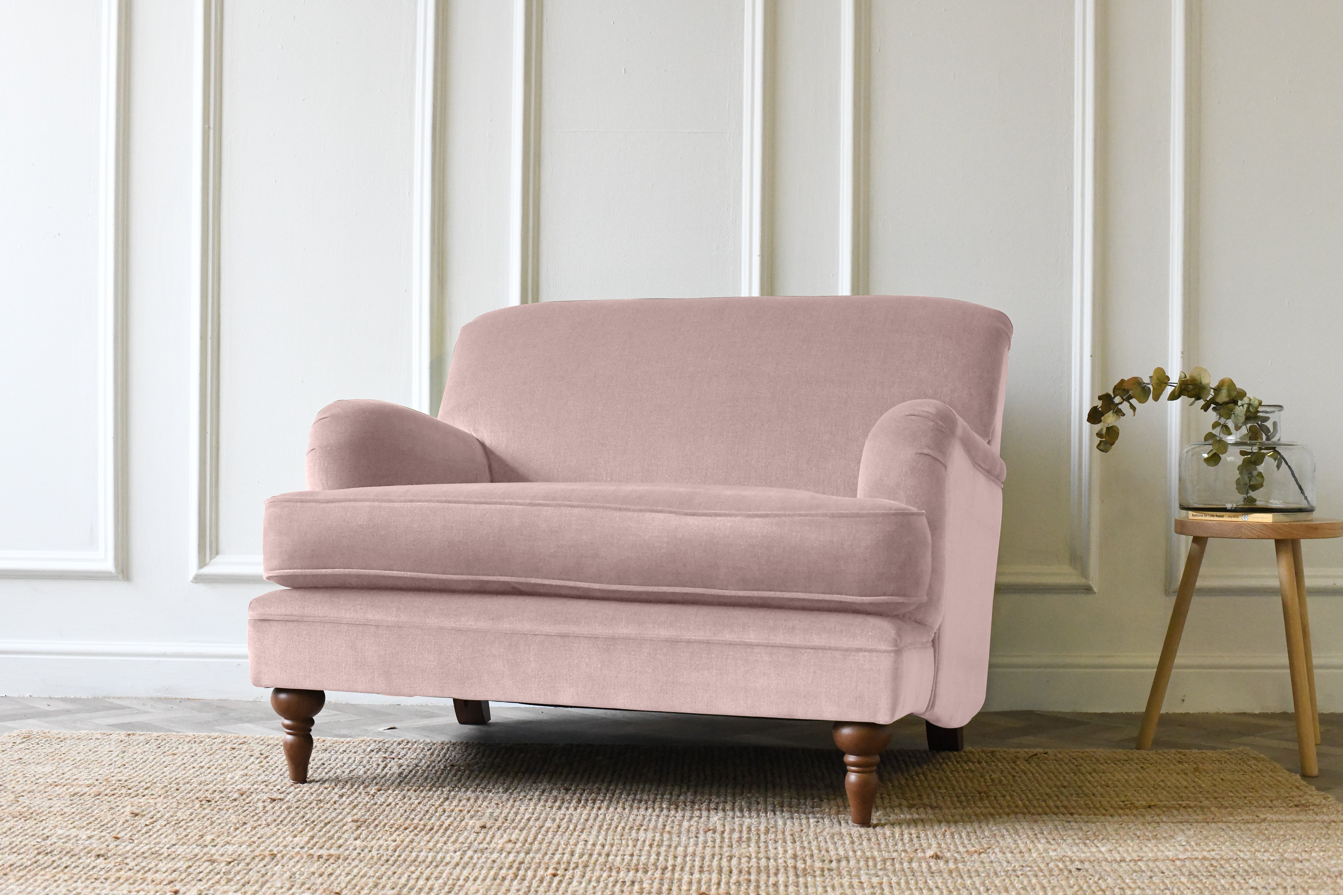 Jasper Love Seat Manolo Dusky Pink