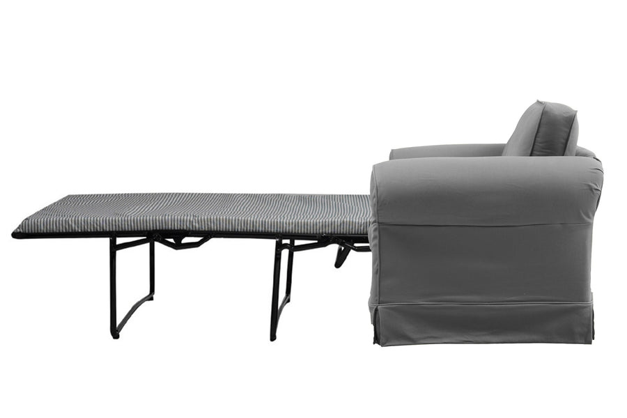 Albany | Sofa Bed Extra Loose Cover | Miami Charcoal