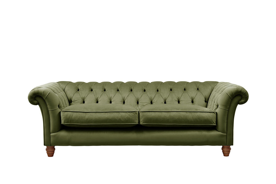 Grosvenor | 3 Seater Sofa | Opulence Olive Green