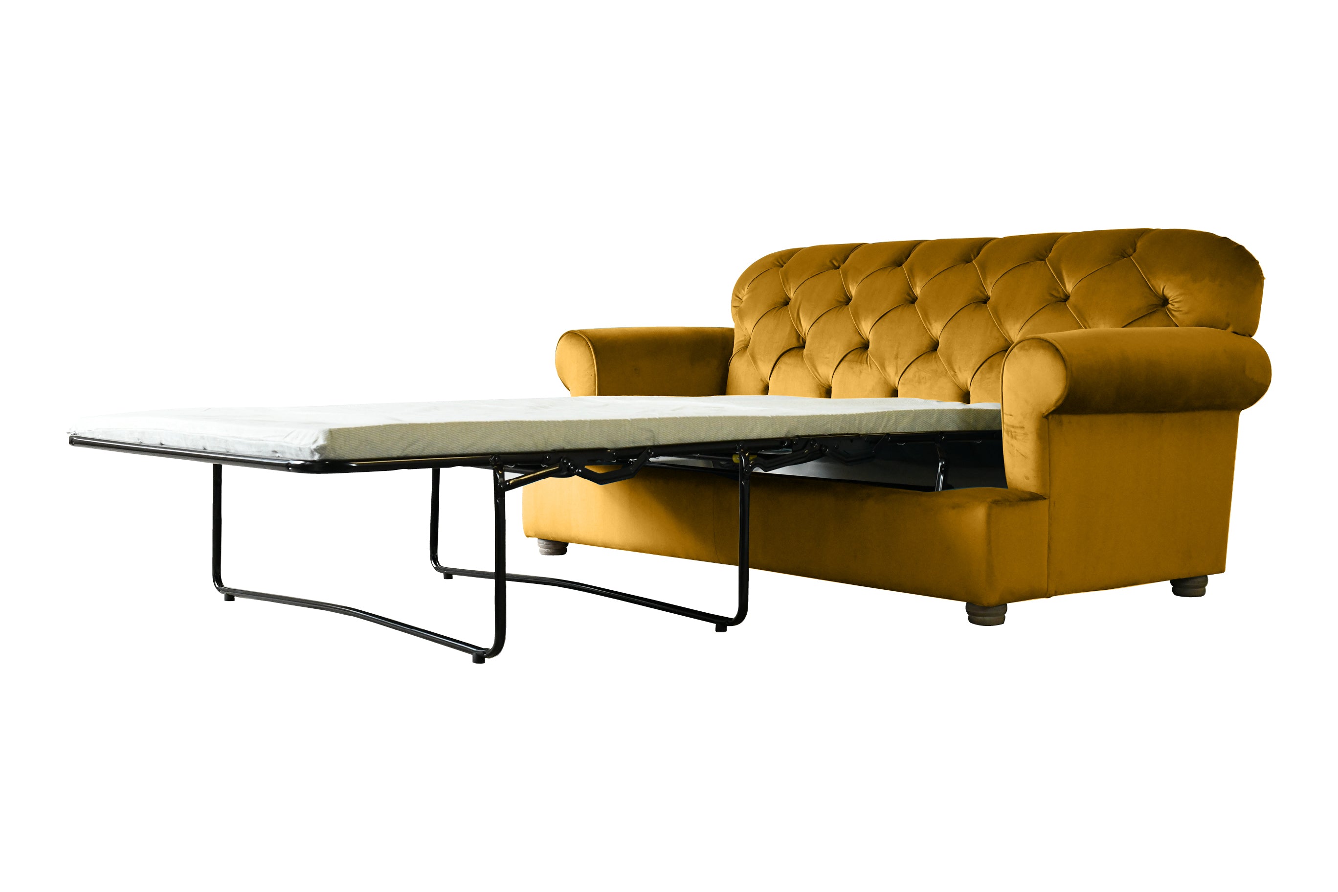 Mia Sofa Bed Opulence Saffron - SofaSofa