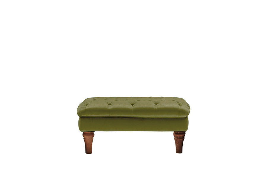 Mia | Bench Footstool | Opulence Olive Green
