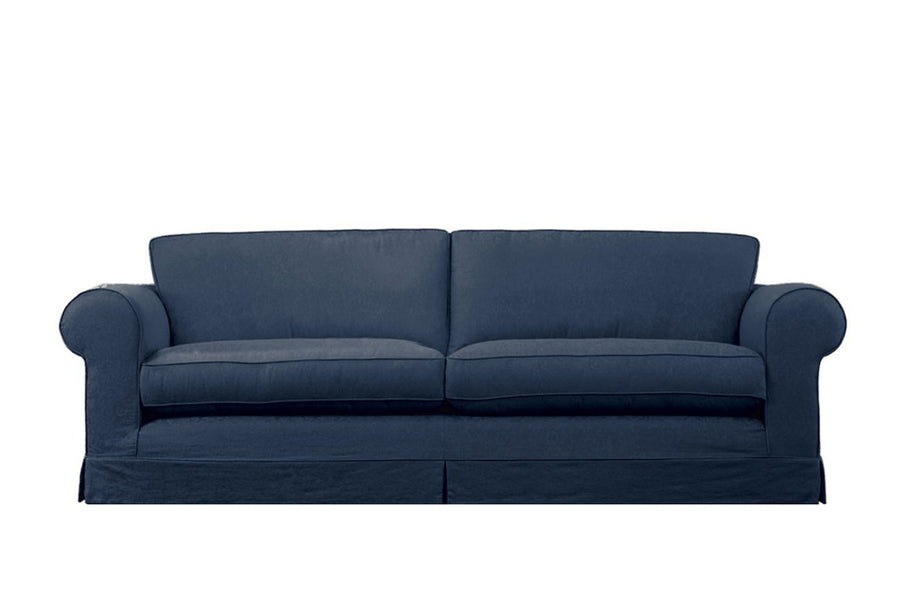 Albany | 4 Seater Sofa | Kingston Dark Blue