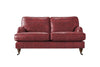 Florence | 2 Seater Sofa | Vintage Oxblood