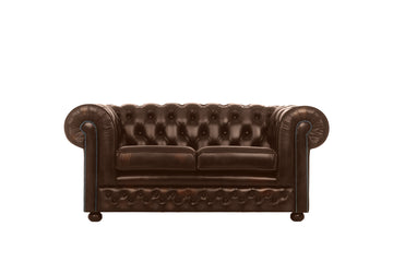 Chesterfield | 2 Seater Sofa | Antique Brown