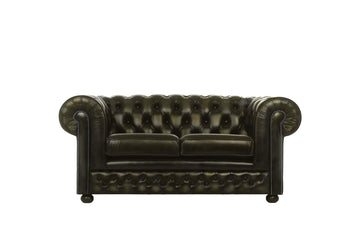 Chesterfield | 2 Seater Sofa | Antique Green