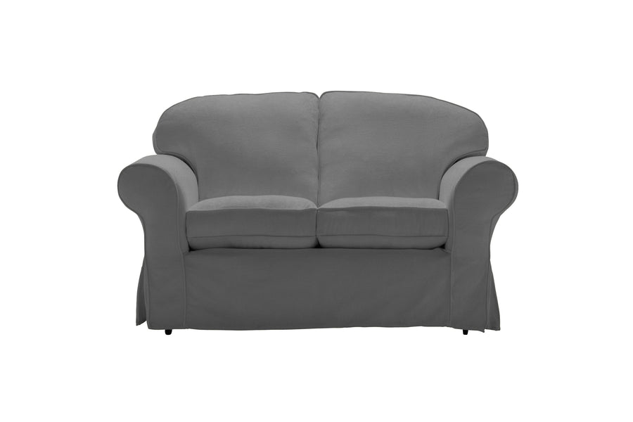 Madrid | 2 Seater Extra Loose Cover | Miami Charcoal