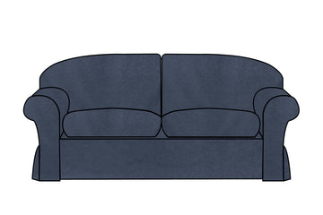 Madrid | 3 Seater Extra Loose Cover | Kingston Dark Blue