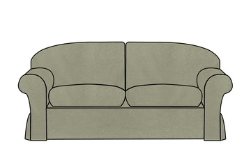 Madrid | 3 Seater Extra Loose Cover | Kingston Lichen