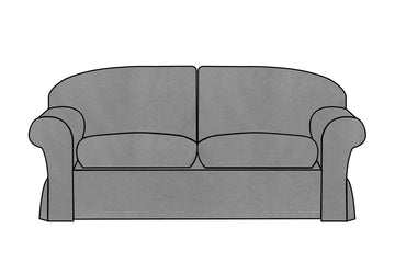 Madrid | 3 Seater Extra Loose Cover | Kingston Light Grey