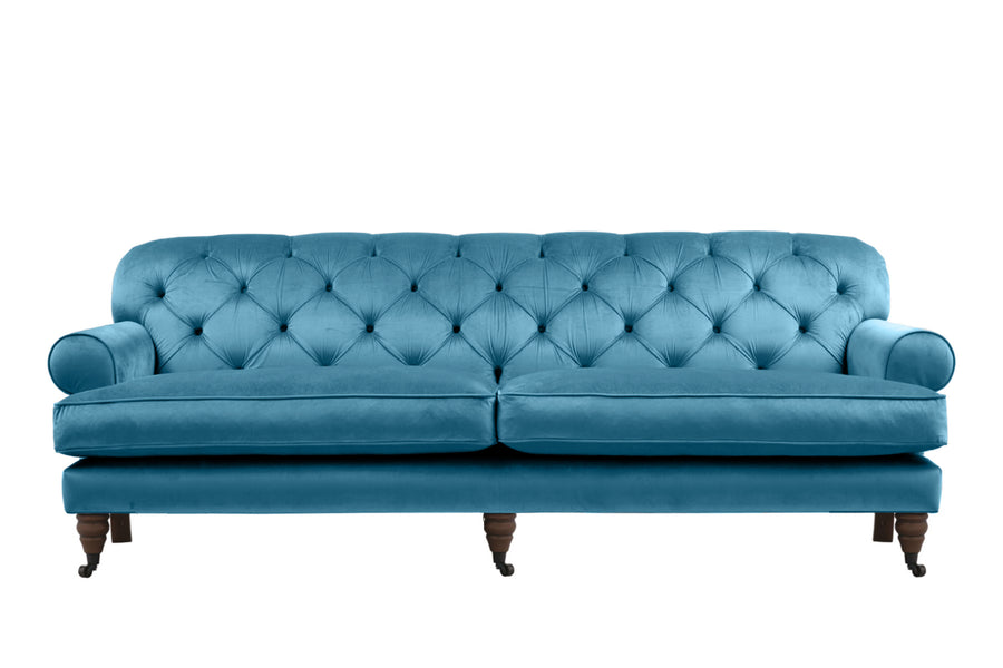Mia | 4 Seater Sofa | Opulence Peacock