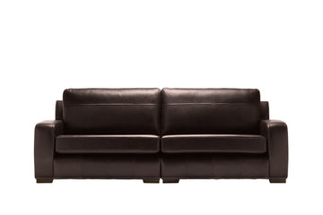 Mezzo | 4 Seater Sofa | Saddle Chocolate