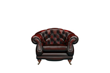 Regent | Club Chair | Antique Red