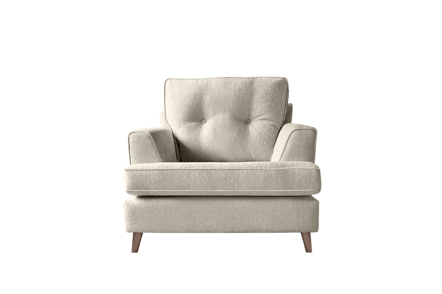 Poppy | Armchair | Hopsack Cream