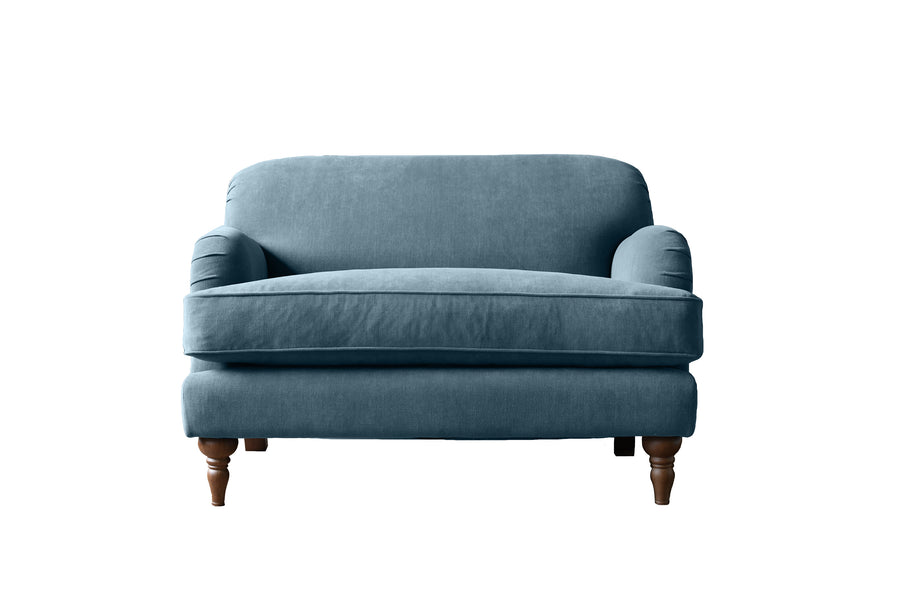 Agatha | Love Seat | Alhambra Coastal Blue