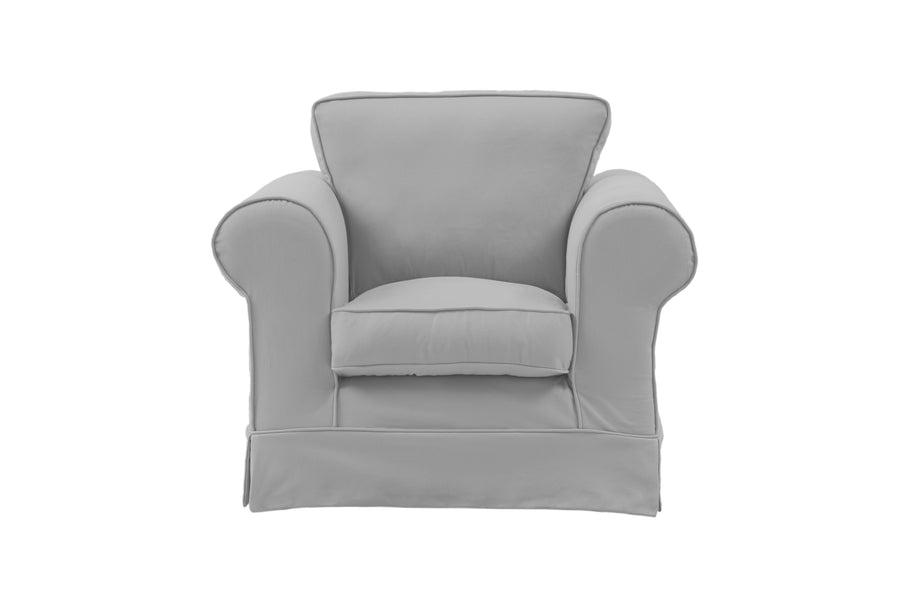 Albany | Club Chair | Miami Silver