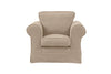 Albany | Club Chair Extra Loose Cover | Miami Oatmeal