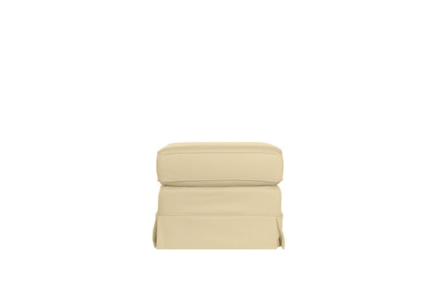 Albany | Footstool | Miami Ivory