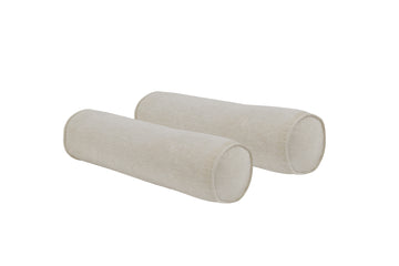 Chiswick | Bolsters (pair) | Velluto Almond