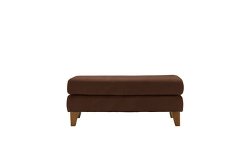 Amelia | Bench Footstool | Softgrain Tabac