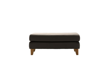 Amelia | Bench Footstool | Linoso Charcoal