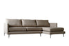 Ashley | Chaise Sofa Option 1 | Linoso Biscuit