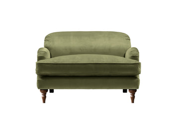 Agatha | Love Seat | Opulence Olive Green