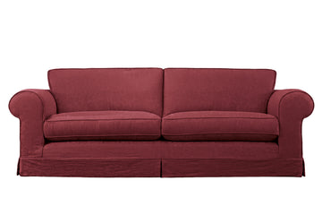 Albany | 4 Seater Sofa | Kingston Burgundy