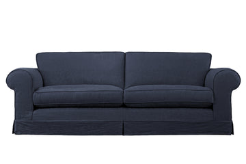 Albany | 4 Seater Sofa | Kingston Dark Blue