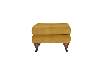 Blenheim | Footstool | Opulence Saffron