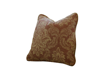 Woburn | Scatter Cushion | Brecon Damask Terracotta