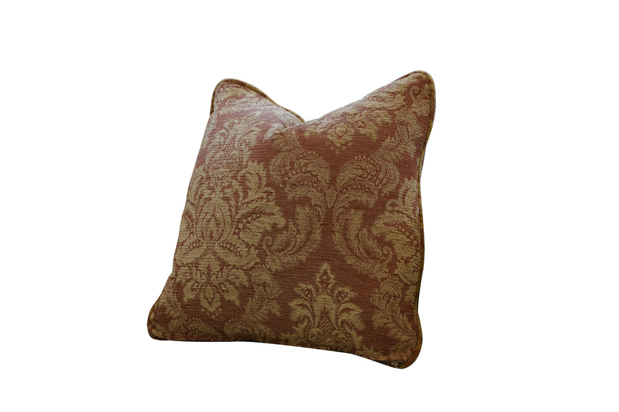 Woburn | Scatter Cushion | Brecon Damask Terracotta