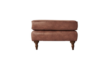 Burton | Footstool | Vintage Chestnut