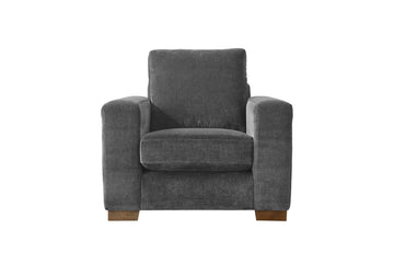 Hugo | Armchair | Brunswick Slate Grey