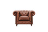 Grand Chesterfield | Club Chair | Vintage Chestnut