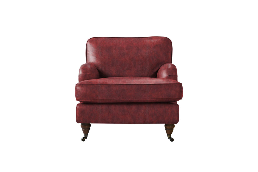 Florence | Armchair | Vintage Oxblood