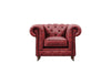 Grand Chesterfield | Club Chair | Vintage Oxblood