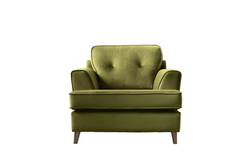 Poppy | Armchair | Opulence Olive Green