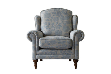 Clifton | Highback Chair | Henley Blue