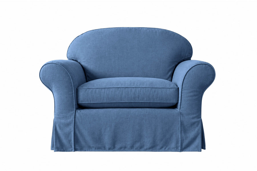Madrid | Love Seat | Capri Blue