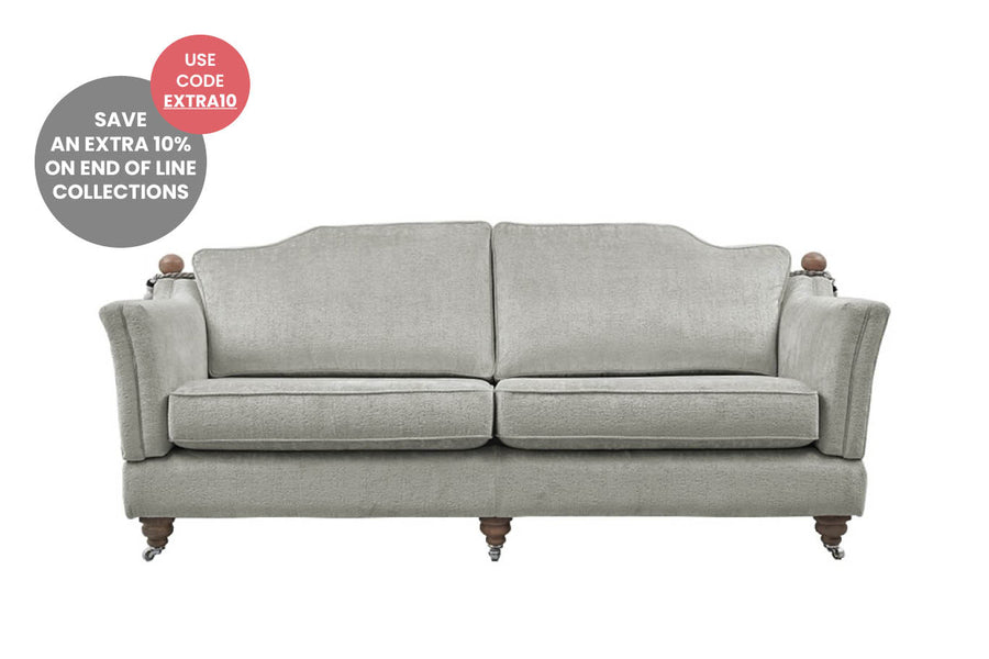 Elizabeth | 3 Seater Sofa | Castello Steel