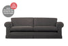 Albany | 4 Seater Sofa | Kingston Charcoal