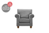 Genoa | Armchair | Carnaby Pewter