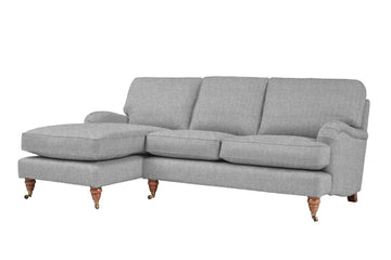 Florence | Chaise Sofa Option 2 | Orly Light Grey