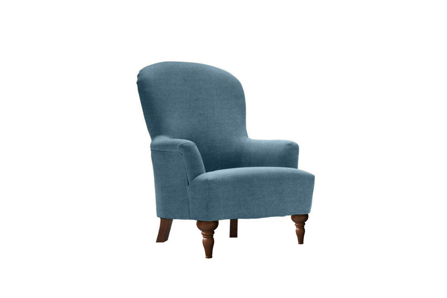 Florence | Giles Armchair | Alhambra Coastal Blue