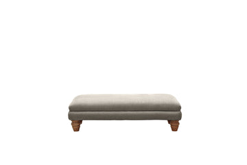 Grosvenor | Plain Bench Footstool | Pavilion Dove