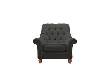 Grosvenor | Slipper Chair | Orly Dark Grey