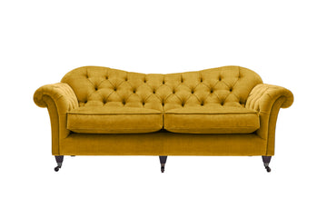 Hampton | 3 Seater Sofa | Brunswick Mustard