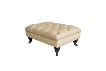 Hampton | Footstool | Softgrain Cream